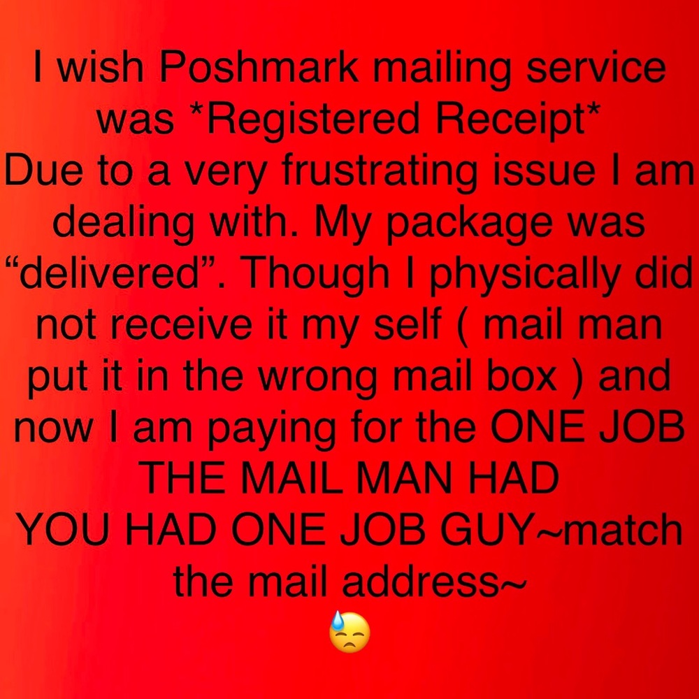 We need Registered Receipt services